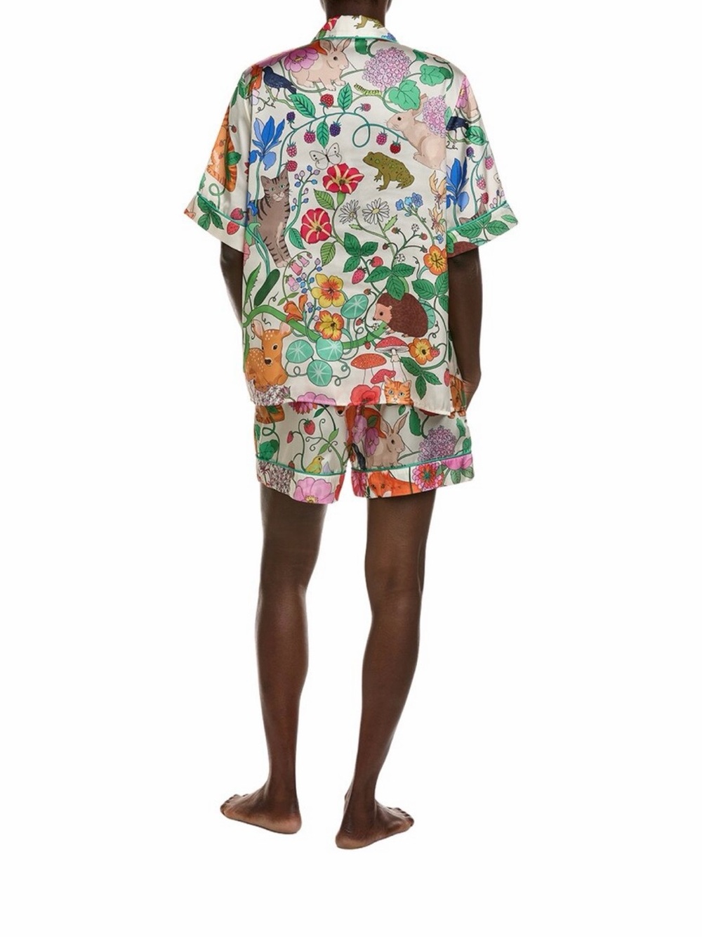NWT Karen Mabon Summer Garden Pajama Set - Picture 2 of 3